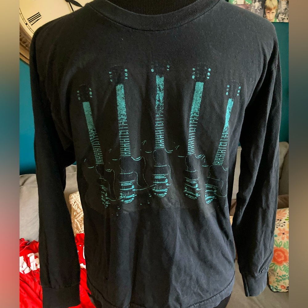 Boys Guitar Long Sleeve Shirt